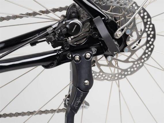 Nóżka, podpórka rowerowa Atranvelo Moovable DV 24"- 28" zewnętrzna 18 mm, regulowana, aluminiowa, czarna
