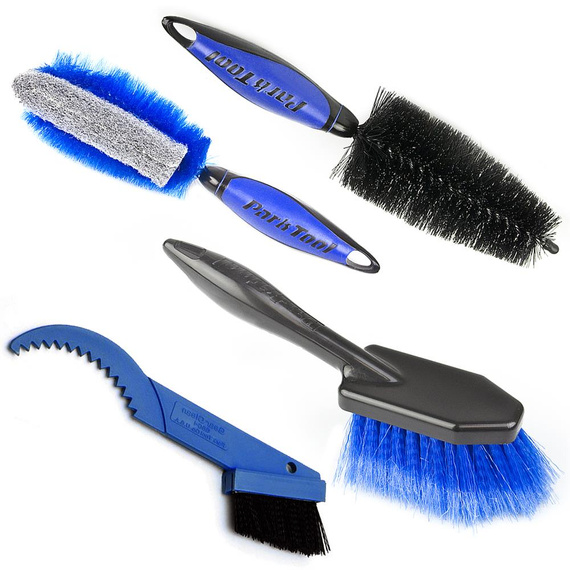 Zestaw szczotek Park Tool BCB4.2 do czyszczenia roweru, 4 szczotki