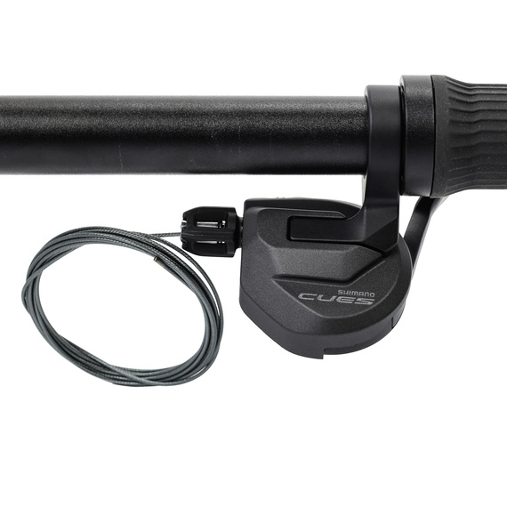 Dźwignia przerzutki przedniej Shimano Cues SL-U8000-L, 2-rzędowa, lewa
