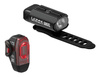 Zestaw lampek LED Lezyne Hecto Drive 500XL, 500 lm, Ktv Pro Drive, 75 lm USB