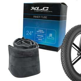 Dętka XLC 24" x 4,0" - 4,9" (100/120-507) Auto 33 mm, Fatbike