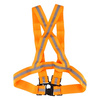 Odblaskowe szelki bezpieczeństwa NEO, elastyczne, regulowane, pomarańczowe