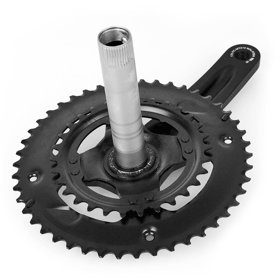 Mechanizm korbowy Shimano FC-MT210, 9-rz, 46/30T, 175mm, B/Łoż