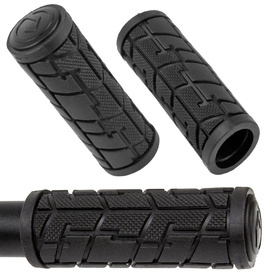 Chwyty kierownicy Accent Orbit 102 mm czarne