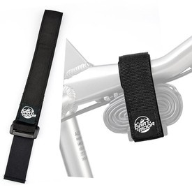 Pasek Dartmoor Cargo strap, 57 cm, do przytroczenia dętki, pompki, kluczy itp. do ramy, czarny