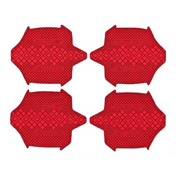Naklejki na dźwignie hamulcowe Lizard Skins DSP Lever Grip, czerwone