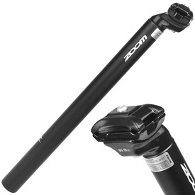 Wspornik siodła Zoom SP-C212 31,6 x 400 mm, czarny mat