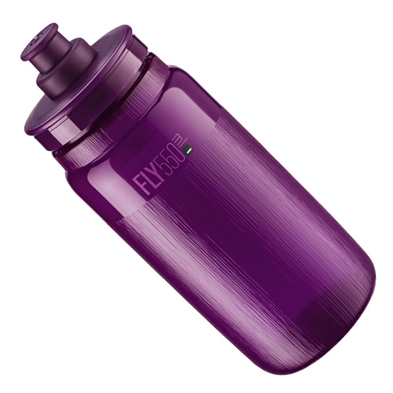 Bidon Elite FLY 550 ml przezroczysty purpurowy