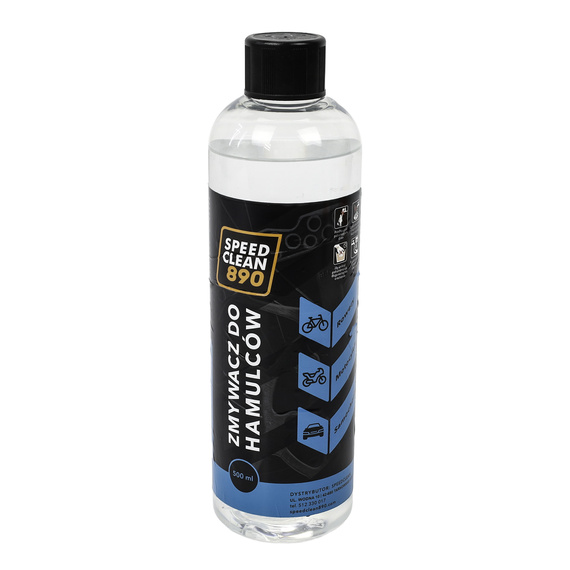 Zmywacz SpeedClean890 do tarcz hamulcowych, 500 ml, atomizer