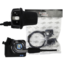 Manetka przerzutki piasty Sturmey Archer TSSS5 do Sram/Sachs S5/P5 z Clickboxem