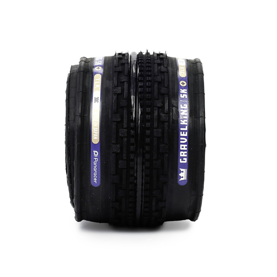 Opona Panaracer GravelKing SK+ 700x30C czarna, aramid, zwijana