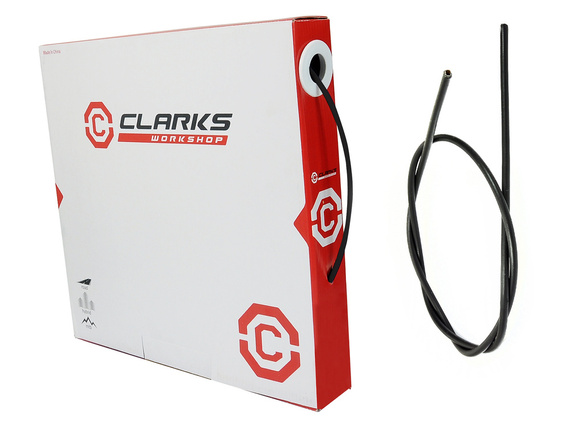 Manetka rowerowa Shimano SL-TX30 7 rzędów prawa (indeks) + Pancerz przerzutki CLARKS 4mm 3m SP z teflonem + Końcówki pancerza 10 sztuk