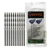 Wiertła Verto do metalu HSS-G, 2,5 mm, 10 sztuk