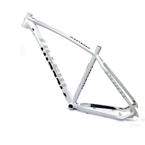 Rama MTB 29" Accent Point M biało-czarna, 142x12mm