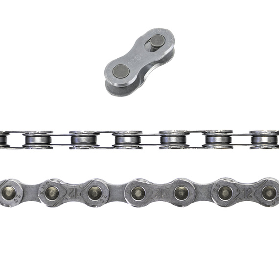 Łańcuch KMC E12 EPT, 12-rzędowy, E-bike, 128 ogniw, folia