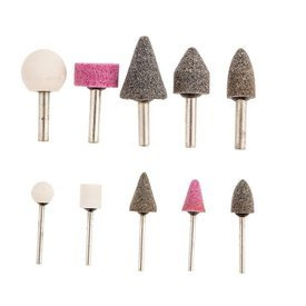 Kamienie szlifierskie Top Tools, zestaw 10 szt.