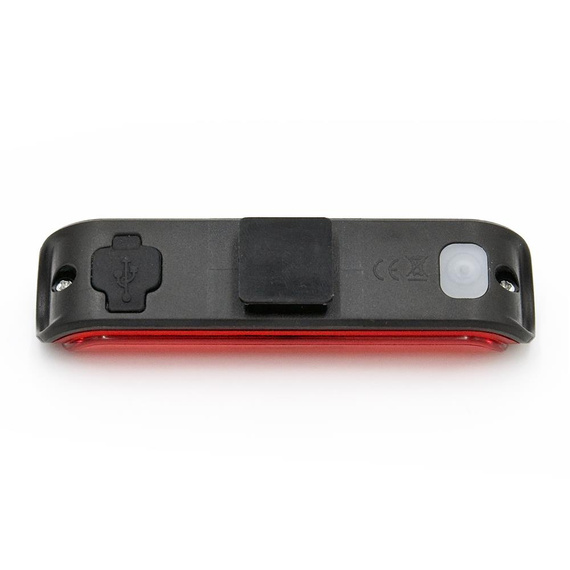 Lampka tylna Author Pilot, USB, COB LED, 50lm