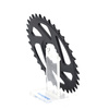 Tarcza mechanizmu korbowego SNAIL do Sram GXP, Truvativ, 34T, Direct Mount, 3 mm Offset, czarna, aluminium