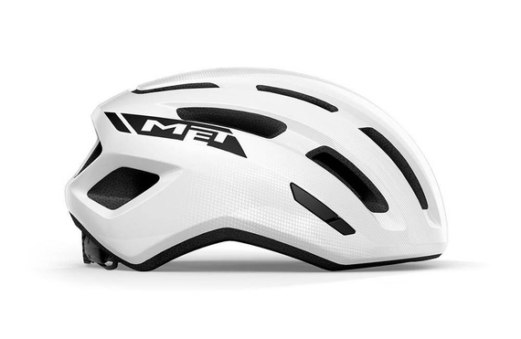 Kask MET Miles M/L, biały połysk 58-61cm 