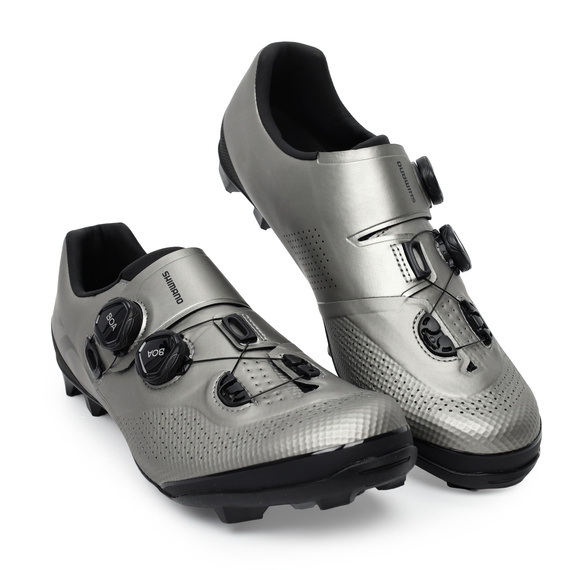 Buty rowerowe Shimano SH-XC702, srebrne, 46