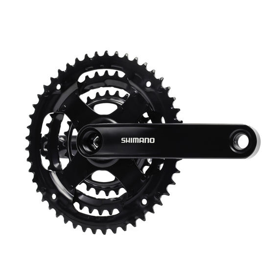 Mechanizm korbowy Shimano Tourney FC-TY301 170 mm 48x38x28 170 mm bez osłony do napędów 6-7-8 rzędów