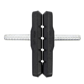 OUTLET- Klocki hamulcowe Fibrax, czarne, Cantilever, trzpień, 70 mm, do aluminiowych obręczy