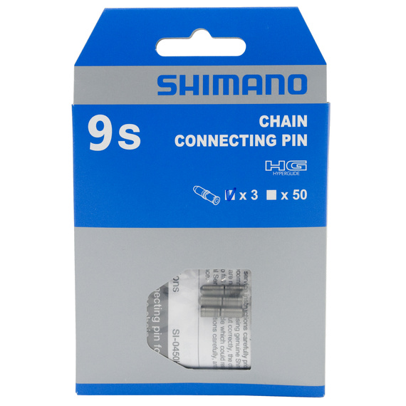PIN Shimano do łączenia łańcucha 9-rzędowego, zestaw 3 szt.