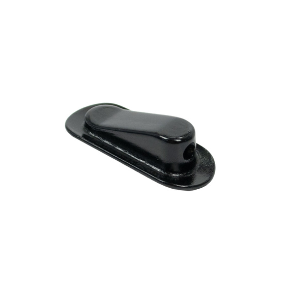 Przelotka, opór ramy do pancerza, YM-PP01, 25 x 8 mm, czarna
