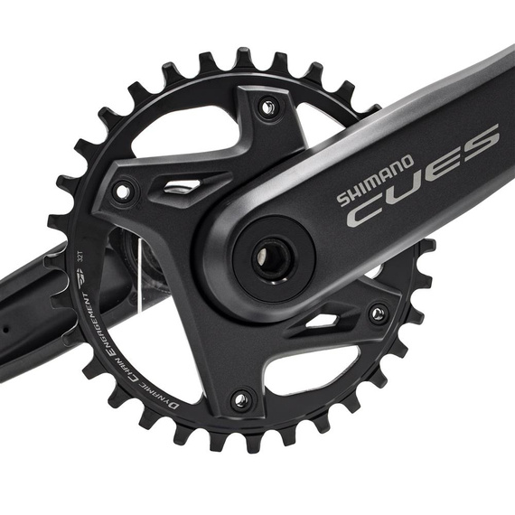 Mechanizm korbowy Shimano Cues  FC­U6000­1, 1 x 9/10/11 rzędów, 170 mm, 32T, bez łożysk 2-Piece Crankset