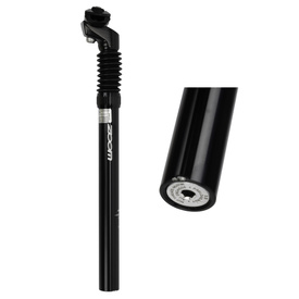 OUTLET Wspornik siodła amortyzowany Zoom SPS-C372 27,2 mm, czarny