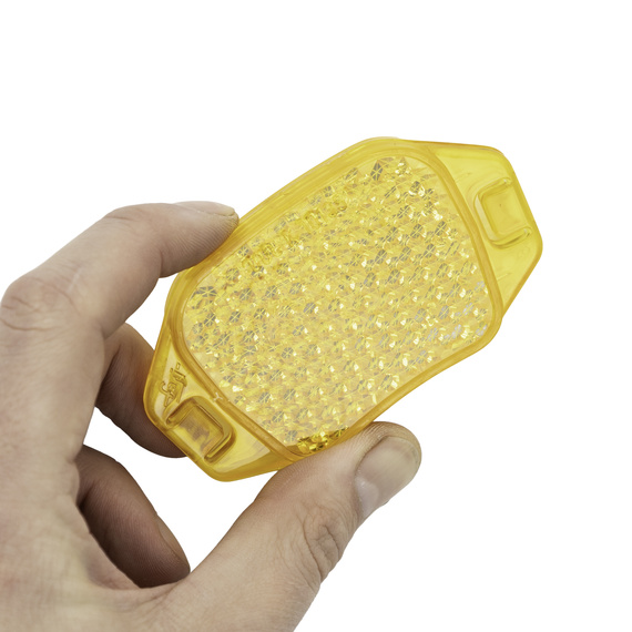 Zestaw odblasków na koła FASI, na szprychy 4 sztuki, 94x54x10 mm