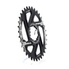 Tarcza mechanizmu korbowego SNAIL do Sram GXP, Truvativ, 34T, Direct Mount, 3 mm Offset, czarna, aluminium