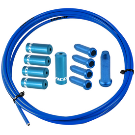 Zestaw pancerz przerzutki + końcówki pancerza i linek - wybór kolorów