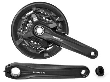 Mechanizm korbowy Shimano FC-MT210 40-30-22T 9 rz. 175 mm