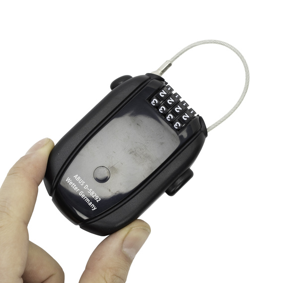 OUTLET Zapięcie rowerowe Abus Combiflex Rest 105, 105 cm, szyfr, czarny