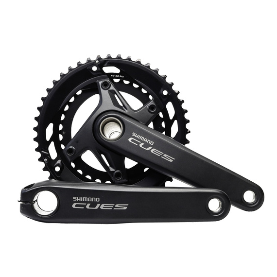 Mechanizm korbowy Shimano Cues FC-U6010-2, 2 x 9/10/11-rz, 175 mm, 46/32T 