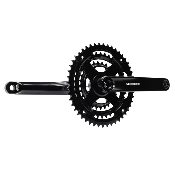 Mechanizm korbowy Shimano Tourney FC-TY301 170 mm 48x38x28 170 mm bez osłony do napędów 6-7-8 rzędów