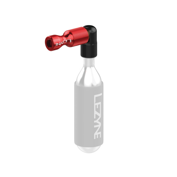 Pompka CO2 Lezyne Trigger Drive, czarno czerwona