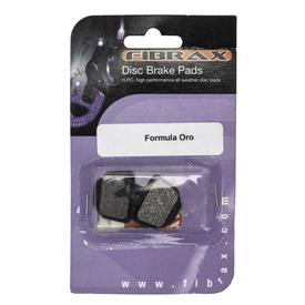 Klocki hamulcowe pół-metaliczne Fibrax ASH946, do hamulców Formula Oro, Bianco, K18, K24, Puro