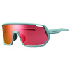 Okulary Shimano Technium miętowe matowe, soczewki Ridescape RD, Road 