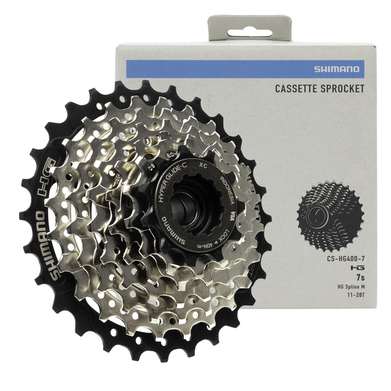 Kaseta Shimano Acera CS-HG400, 7-rzędowa, 11-28T