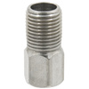 Śruba przewodu hydraulicznego hamulca Shimano M8x0,75, stal nierdzewna