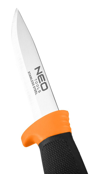 Nóż Finka NEO Tools 220 mm – stal nierdzewna 3Cr13 z kaburą (63-175)