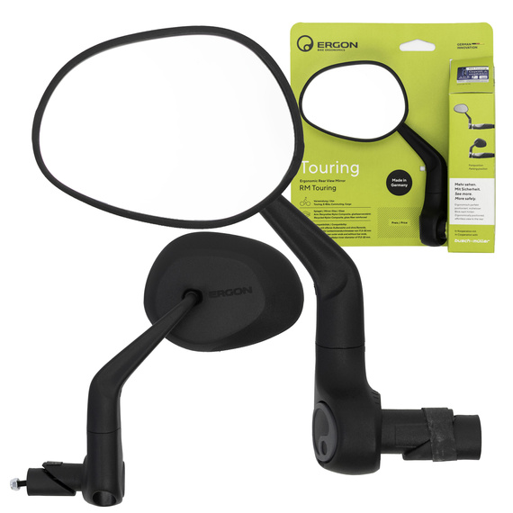 Lusterko rowerowe ERGON RM Touring, E-bike, do kierownicy