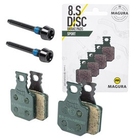 Klocki organiczne do hamulców tarczowych Magura 8.S MT5, MT7, MT Trail (dzielone)