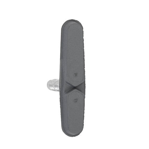 OUTLET- Klocki hamulcowe Fibrax ASH298 Sure Stop, szare, Cantilever, trzpień, 65 mm, do aluminiowych obręczy