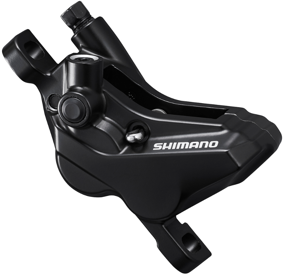 Zacisk hamulca tarczowego Shimano BR-MT420 4-tłoczki, okładziny żywiczne