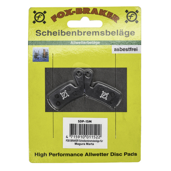 Klocki Fox Braker SDP-15M do hamulców Magura Marta