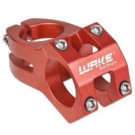 Wspornik kierownicy, mostek Wake, 1-1/8", 31,8mm, długość 45 mm, czerwony