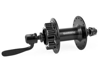Piasta przednia Shimano HB-TX506 32H, hamulec tarczowy 6 śrub, czarna